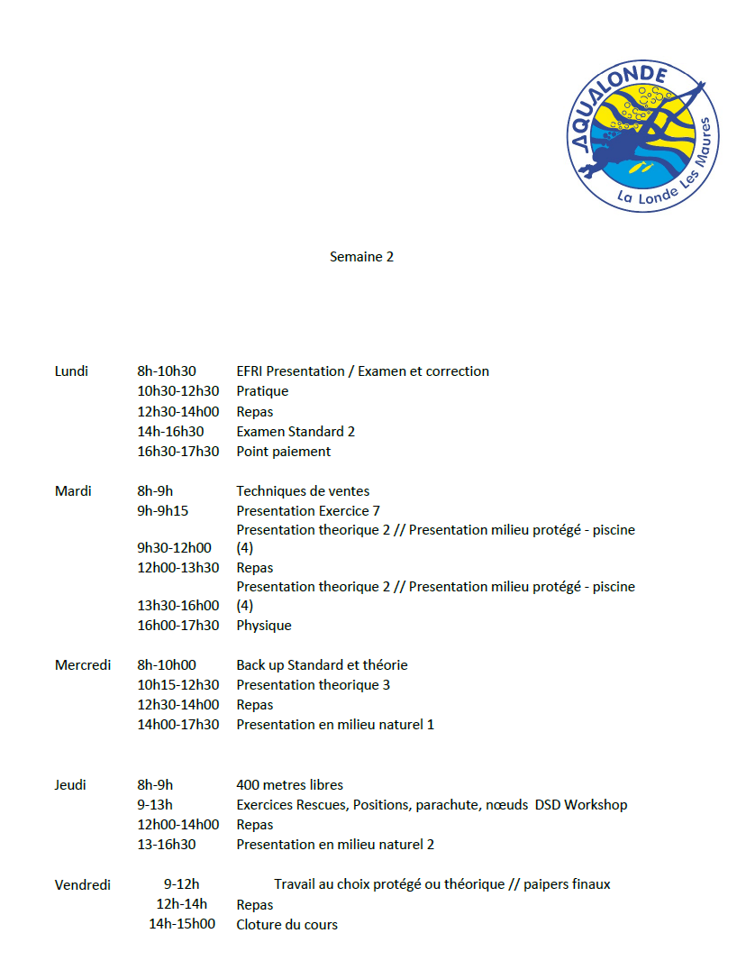 Planning IDC PADI session 2
