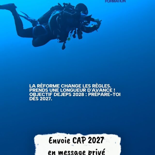 🚨 FUTURS MONITEURS, NE RATEZ PAS LE BATEAU ! 🤿 La réforme du BPJEPS l’a…